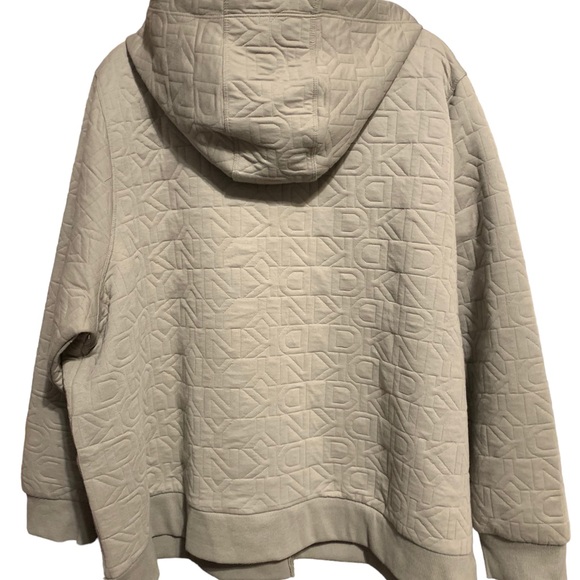 DKNY Hooded Olive Green 3X Jacket NWT - Picture 2 of 4